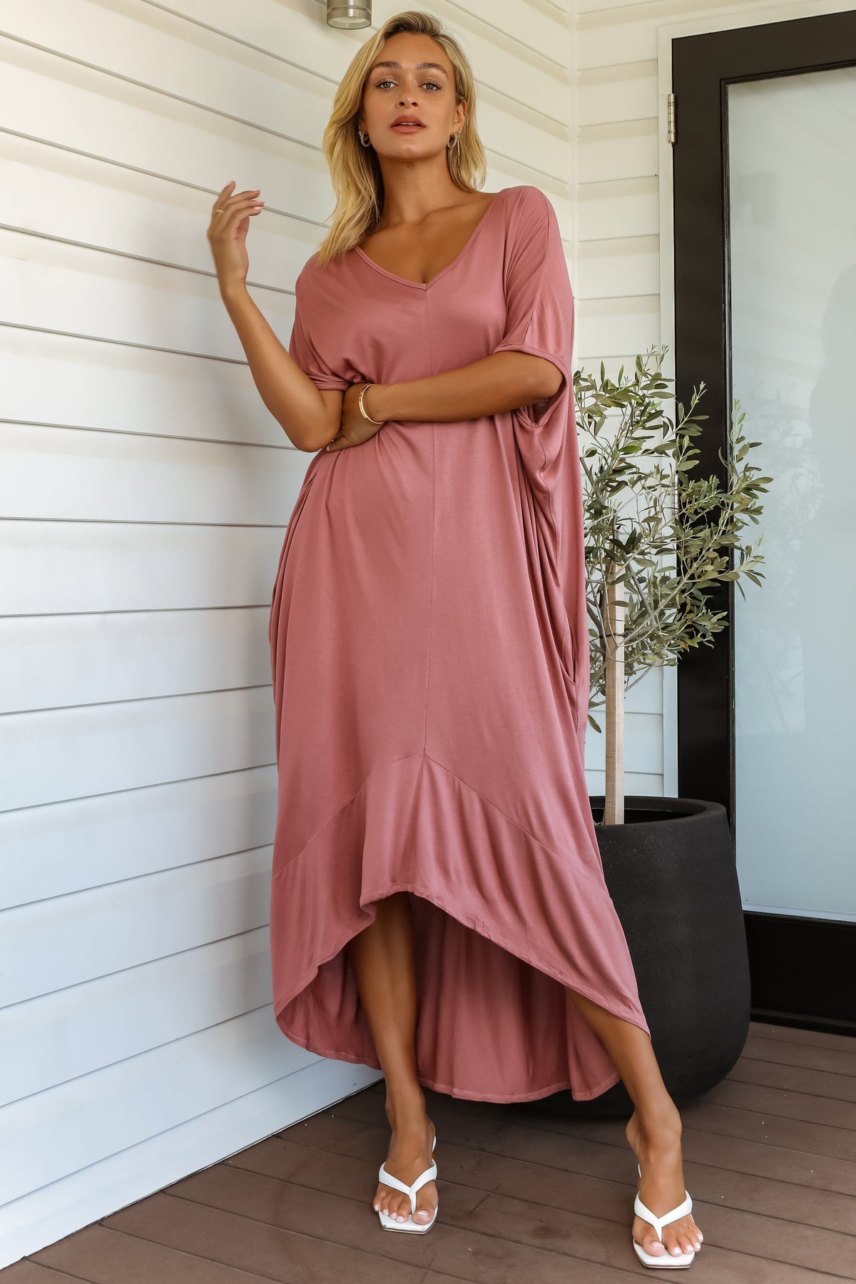 Bamboo Tanning Dress Emmy Kaftan Luminosa Love - Main Image