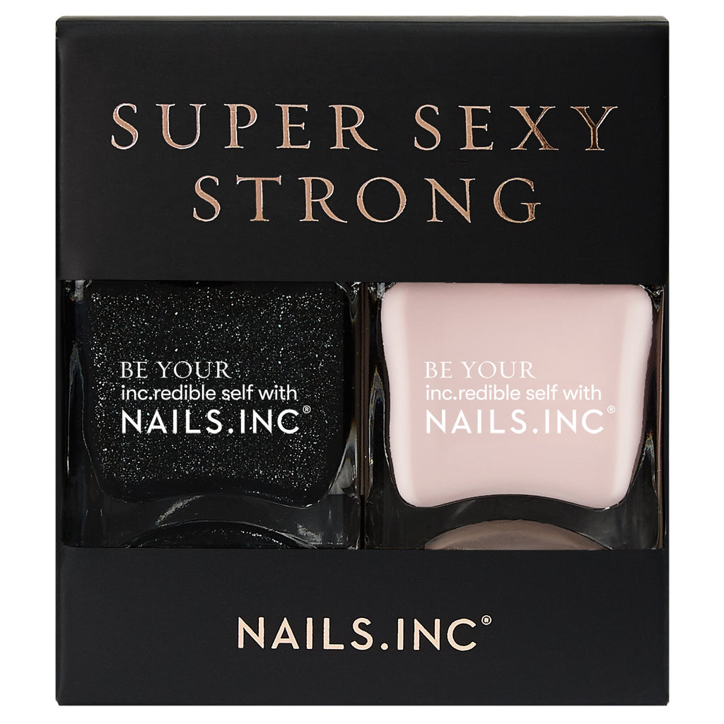 Nails Inc - Trending Duo - Super Sexy Strong Duo