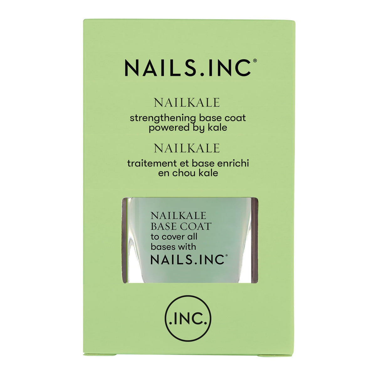 Nails Inc Treatment NailKale Superfood base coat Luminosa Love