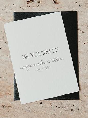 "Be You" Greeting Card