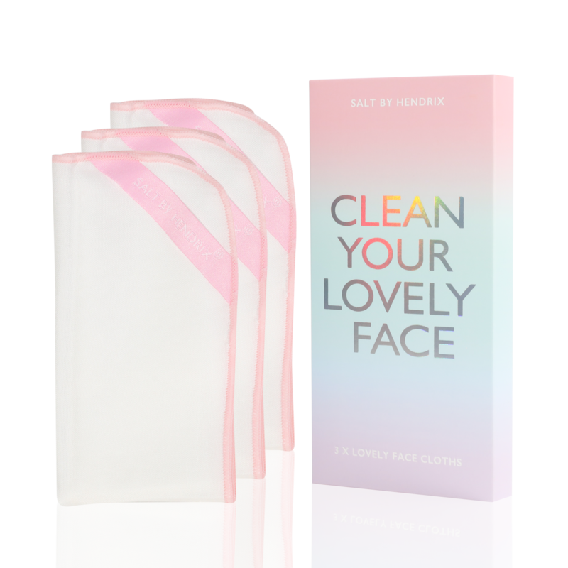 SALT Lovely Face Cloths - 3 Pack