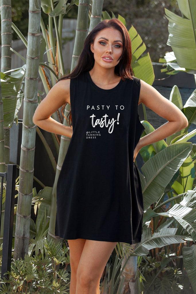 Bamboo Tanning Dress Tank Top - Pasty to Tasty