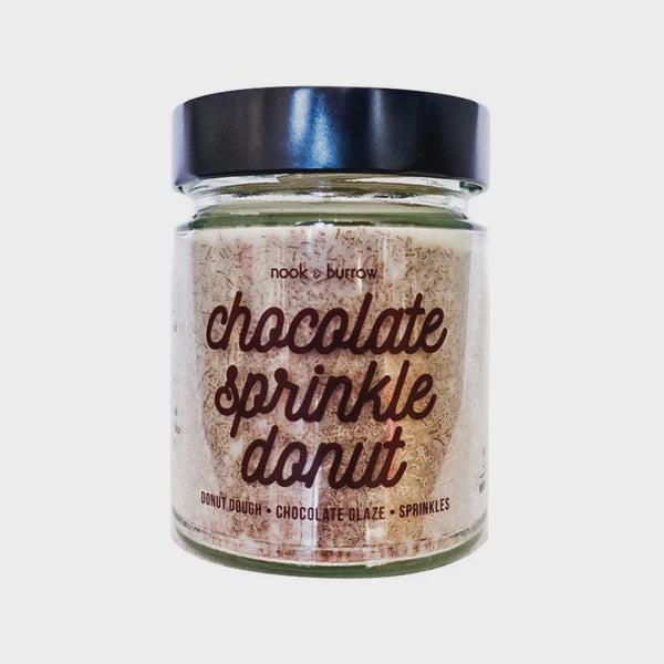 Chocolate Sprinkle Donut - Candle