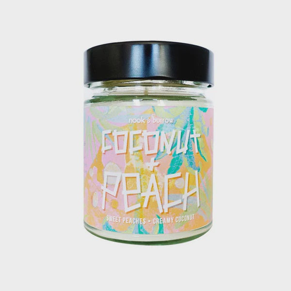 Coconut + Peach - Candle