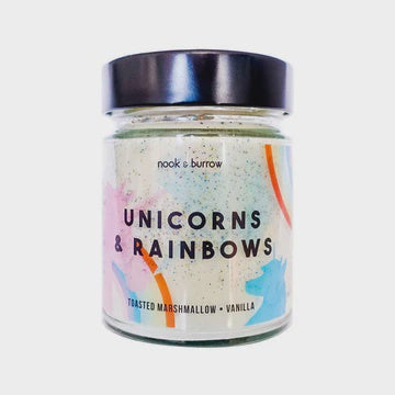 Unicorns + Rainbows - Candle